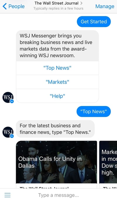 WSJ聊天机